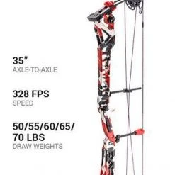 MARTIN ARCHERY ANAX 3D LTE COMPOUND BOW RH BLACK