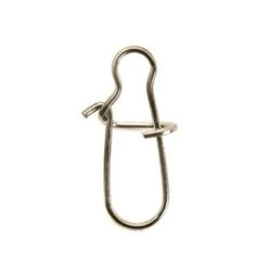 Terminal Tackle Mustad Dual Lock Snap #1 Black Nickel 12 Pack