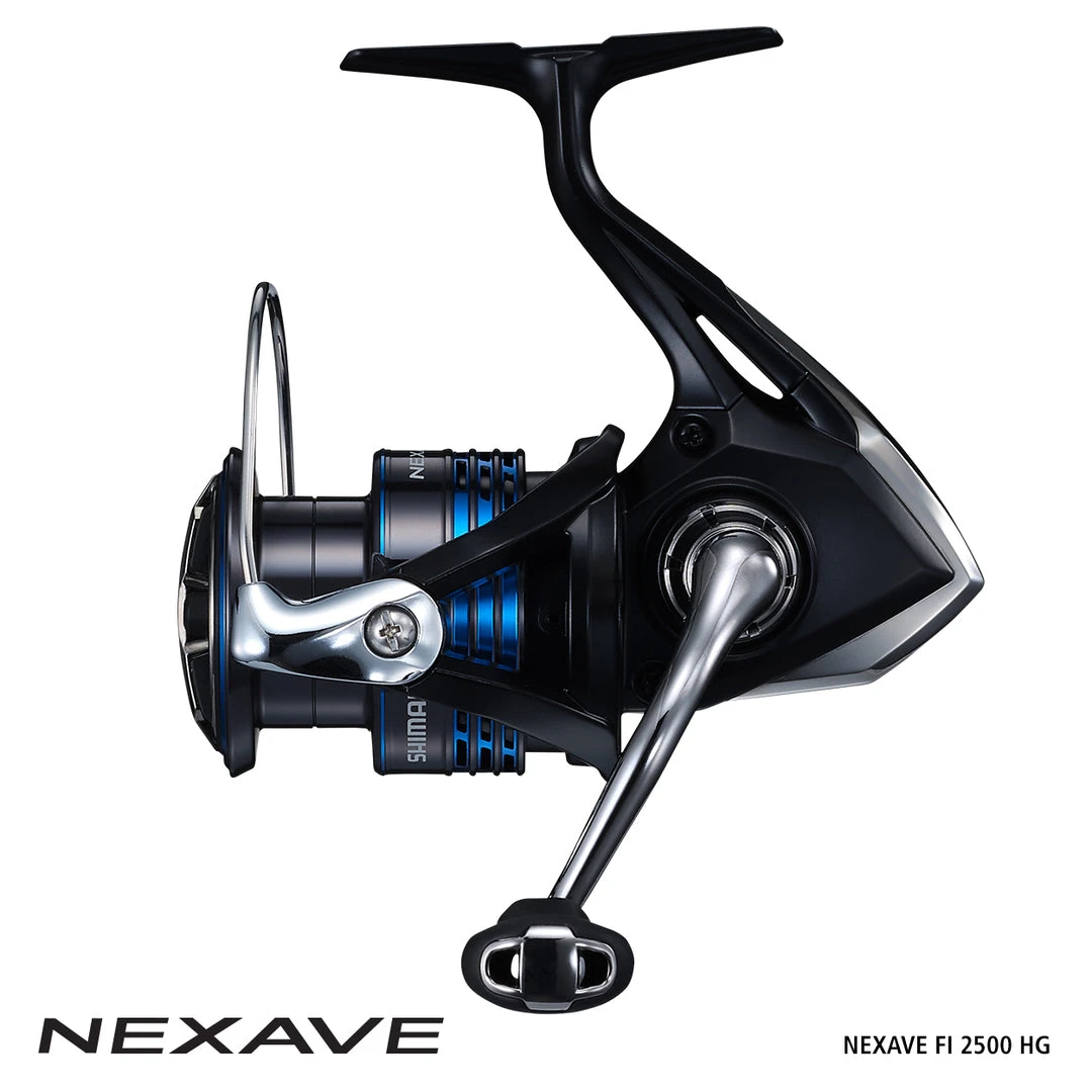 Reels Shimano Nexave FI 2500 HG Spinning Fishing Reel 3 Reels Shimano Nexave FI 2500 HG Spinning Fishing Reel