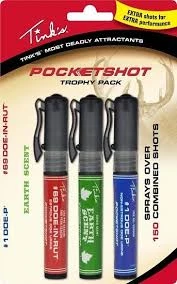 TINK'S POCKETSHOT TROPHY PACK 3 PK 3 TINK'S POCKETSHOT TROPHY PACK 3 PK