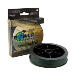 Power Pro Super Slick V2 Braided Line Moss Green 8 Lbs 150 Yds