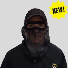 Hunting Accessories QUAKER BOY BANDITO TACTICAL BLACK 3/4 FACEMASK