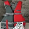 SEACHOICE - LIFE JACKET - NYLON VEST (PFD) - RED/BLK CAMPING 2 SEACHOICE - LIFE JACKET - NYLON VEST (PFD) - RED/BLK CAMPING