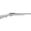 RUGER 10/22 SATIN BLACK, GREY SYNTHETIC STOCK .22 LR
