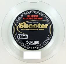 SUNLINE SHOOTER SUPER FLUOROCARBON LINE NATURAL CLEAR 660 YDS