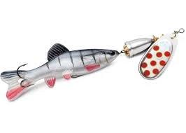 Blue Fox Vibrax Chaser - Bait Fish Trailer 6 Blue Fox Vibrax Chaser - Bait Fish Trailer