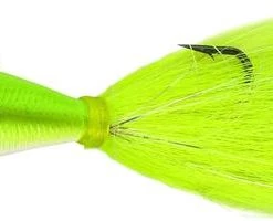 Jigs SPRO BUCKTAIL JIG 1/2OZ CRAZY CHARTREUSE