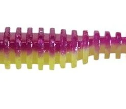 SPRO DURA TUFF POCKET TAIL MINNOW 3.75" PURPLE CHARTREUSE