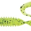 Soft Baits SPRO WAVE TAIL GRUB 4.25" CHARTEUSE BLACK FLAKE 2 Soft Baits SPRO WAVE TAIL GRUB 4.25" CHARTEUSE BLACK FLAKE