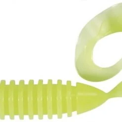 SPRO WAVE TAIL GRUB 4.25" CRAZY CHARTREUSE Soft Baits