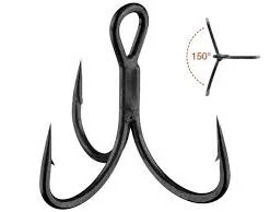 OWNER STINGER TREBLE SHORT SHANK HOOK Terminal Tackle