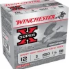 WINCHESTER-12GA SUPER X, 3" 1 1/4OZ, #2 Shotgun Ammo