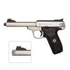 Handguns Smith & Wesson SW22 VICTORY 5.5″ 10+1 22LR AS SS THREADED Barrel, Adj F/O Sights
