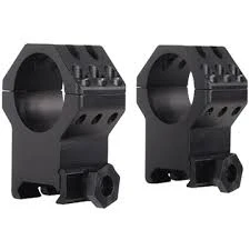Optics & Accessories WEAVER TACTICAL 1" XX-HIGH SCOPE RINGS 6 HOLES MATTE