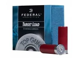 FEDERAL AMMUNITION Shotgun Ammo FEDERAL TOP GUN 12GA 1 1/8OZ #8 FEDERAL AMMUNITION Shotgun Ammo FEDERAL TOP GUN 12GA 1 1/8OZ #8
