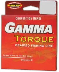 GAMMA LINE GAMMA TORQUE BRAIDED FISHING LINE GREEN