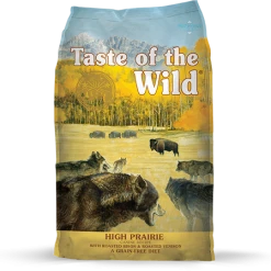 High Falls Outfitters Taste Of The Wild Grain-Free Roasted Bison & Roasted Venison High Prairie Dry Dog Food 28 Lb Dog Tracking & Accessories