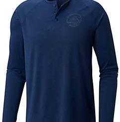 COLUMBIA - OMNI SHADE TRAIL SHAKER III LONG SLEEVE HENLEY BUTTON UP