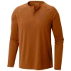 COLUMBIA - TRAIL SHAKER III LONG SLEEVE HENLEY BUTTON - BROWN