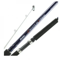 OKUMA WHITE DIAMOND TROLLING ROD 2 PC