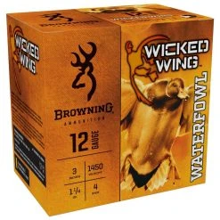 BROWNING - WICKED WING - 12GA WATERFOWL STEEL-3" Shotgun Ammo