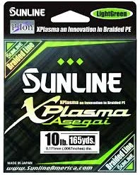 SUNLINE XPLASMA ASEGAI BRAIDED LINE 165 YDS