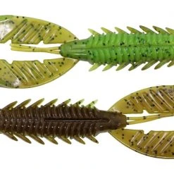 XZONE Soft Baits X Zone Adrenaline Craw Jr. 3.5 Inch 7 Pack Summer Craw