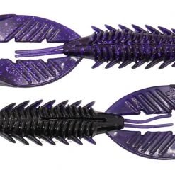 Xzone Adrenaline Craw Jr. 3.5 Inch 7 Pack Purple Shadow Soft Baits