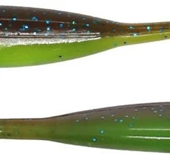 XZONE X-Zone Hot Shot Minnow 3.25 Inch Drop Shot 8 Pack Warmouth Soft Baits