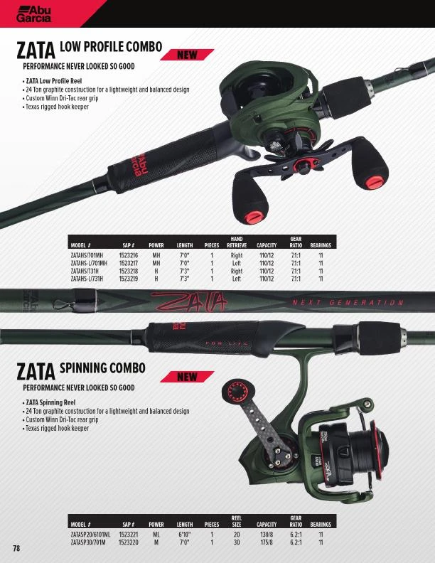 ABU GARCIA - ZATA SPINNING COMBO 30/701M 4 ABU GARCIA - ZATA SPINNING COMBO 30/701M