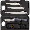 BROWNING SPEED LOAD FIXED FILLET KNIFE SET 1 BROWNING SPEED LOAD FIXED FILLET KNIFE SET