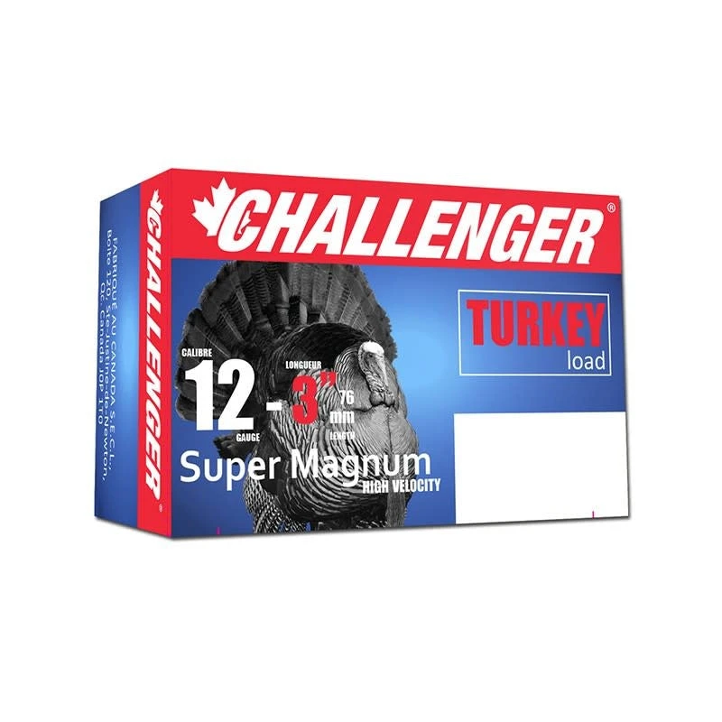 Challenger 12ga 3" 2 OZ #6 Turkey Loads Box Of 10 3 Challenger 12ga 3" 2 OZ #6 Turkey Loads Box Of 10