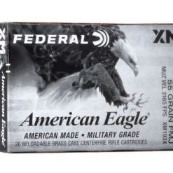 FEDERAL AMMUNITION Rifle Ammo AMERICAN EAGLE 5.56X45MM 55 GRAIN
