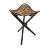 Hq Outfitters 3 Legged Folding Stool Camo Black