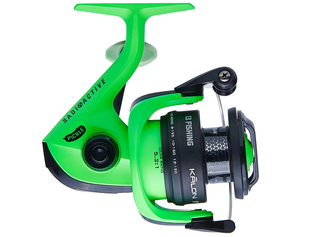 13 Fishing Kalon 2.0 Radioactive Pickle 5.2:1 Spinning Reel Reels 5 13 Fishing Kalon 2.0 Radioactive Pickle 5.2:1 Spinning Reel Reels