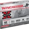Shotgun Ammo WINCHESTER-12 G 3.5" 00 BUCK 18PEL 2 Shotgun Ammo WINCHESTER-12 G 3.5" 00 BUCK 18PEL