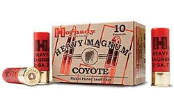 HORNADY-12 GA 00BUCK 3" NICKEL COYOTE Shotgun Ammo 3 HORNADY-12 GA 00BUCK 3" NICKEL COYOTE Shotgun Ammo