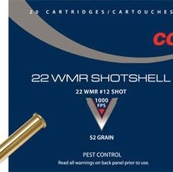 CCI 22 WIN MAG PEST CONTROL SHOTSHELL (#12) 20 PAK Rifle Ammo