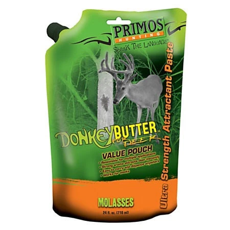 Scents & Attractants PRIMOS DONKEY BUTTER DEER MOLASSES 24 OZ Scents & Attractants PRIMOS DONKEY BUTTER DEER MOLASSES 24 OZ