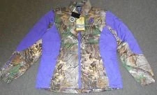 BROWNING HELLS BELLS BELENDED DOWN JACKET PLUM (PURPLE) AND CAMO Hunting Apparel