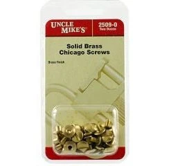UNCLE MIKES QD SOLID BRASS CHICAGO SCREWS Optics & Accessories