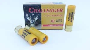 CHALLENGER MAGNUM RIFLED SLUG Shotgun Ammo 3 CHALLENGER MAGNUM RIFLED SLUG Shotgun Ammo