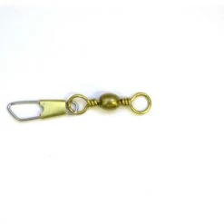 Eagle Claw Barrel Swivel W/Safety Snap - #2/0