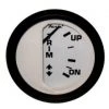 High Falls Outfitters Faria Beede Instruments Euro White 2" Trim Gauge Mercury / Mariner / Mercruiser / Volvo DP / Yamaha-2001 And Newer Trolling Motors & Accessories