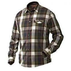 HARKILA RAMVIK SHIRT- WISLA GREEN CHECK. Hunting Apparel