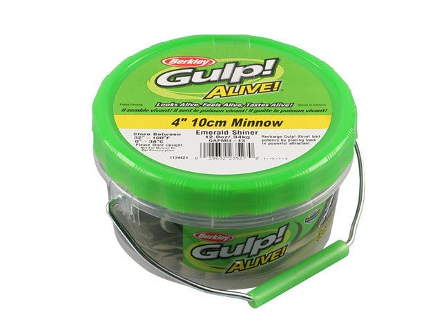 BERKLEY - GULP ALIVE MINNOW JARS Soft Baits 8 BERKLEY - GULP ALIVE MINNOW JARS Soft Baits