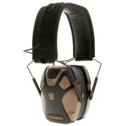 Hunting Accessories Caldwell E-Max PRO Low Profile Electronic Ear Muffs FDE 23NRR
