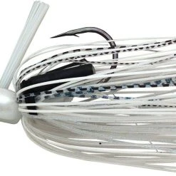 BOOYAH BAIT CO. Booyah Fishing Lure BYBJ3801 Boo Jig 3/8 Oz White Shad Jigs