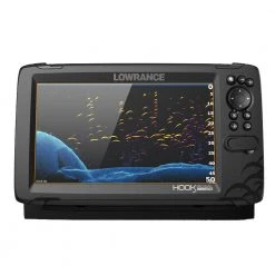 Lowrance HOOK Reveal 9 Combo W/TripleShot Transom Mount & C-MAP Contour & Trade+ Card