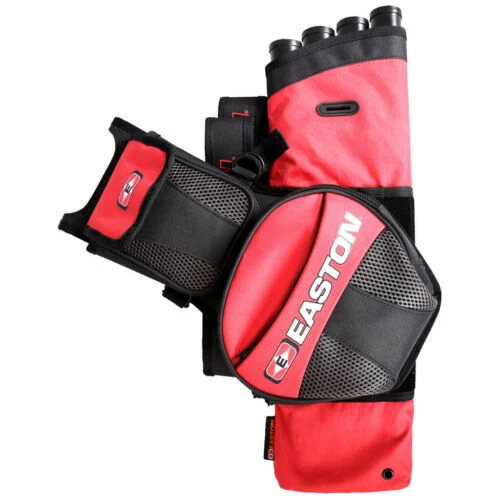 Easton Flipside 4-Tube Hip Quiver, Red, Left/Right Archery Easton Flipside 4-Tube Hip Quiver, Red, Left/Right Archery